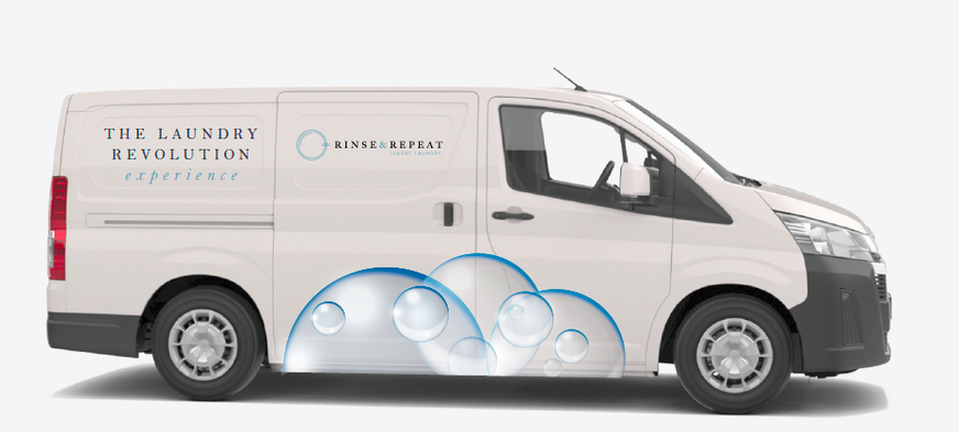 Rinse & Repeat Branded Branded Vehicle Wrap by brand4profit