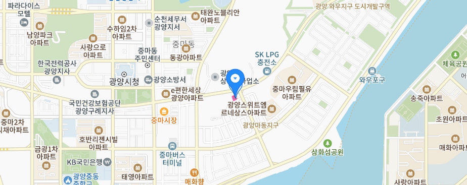 홈페이지 지도