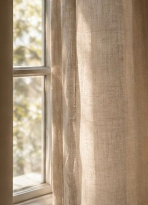A calm window setting, part of the reassuring feel of therapy sessions