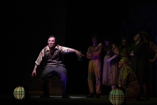 Hot Blades Harry in "Urinetown"