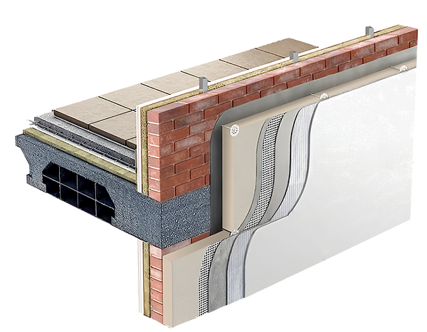 Reforma integral de fachada de SATE en Getxo con mejora energética y aislamiento térmico en edificio de viviendas
