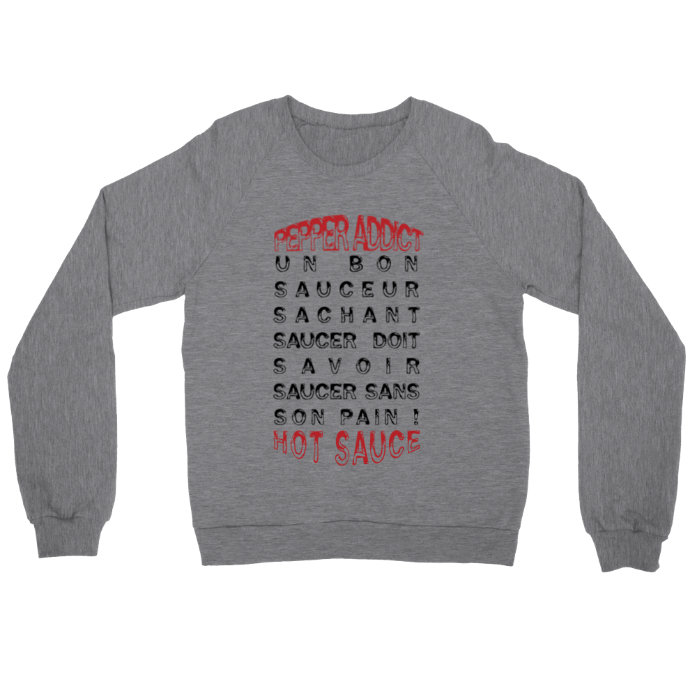 Sweat-shirt unisexe premium ras du cou