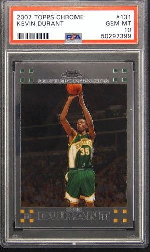 Kevin Durant - 2007 Topps Chrome # 131