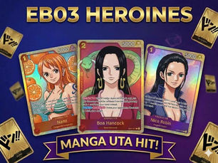 One Piece EB03 Heroines Edition Most Expensive Cards