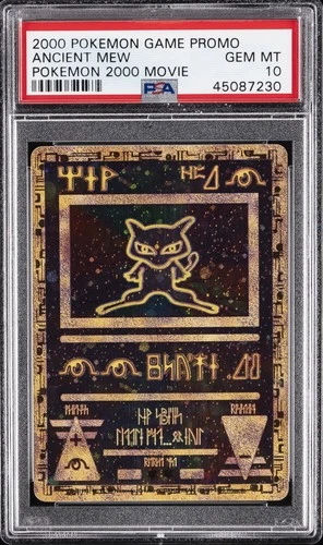buy 2000 POKEMON GAME MOVIE POKEMON 2000 MOVIE ANCIENT MEW Slab-Z