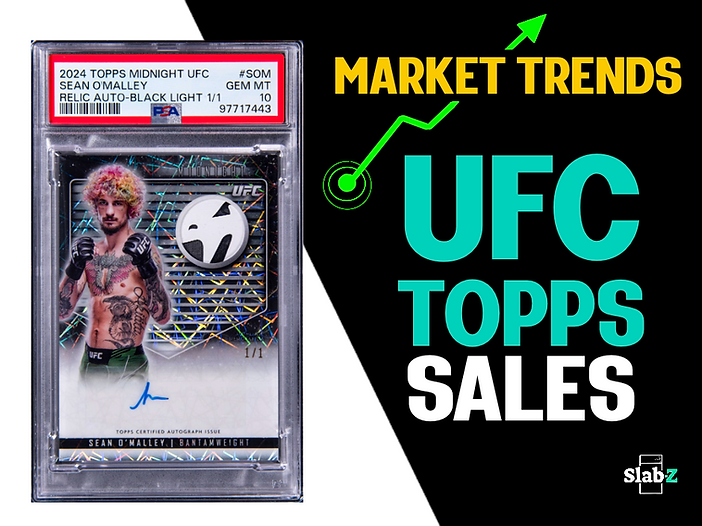 MARKET TRENDS: 5 MOST EXPENSIVE UFC TOPPS CARDS MARKET TRENDS: 5 MOST EXPENSIVE UFC TOPPS CARDS