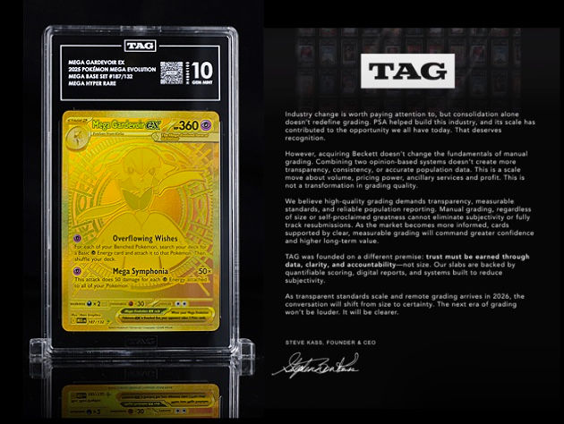 TAG CEO Steve Kass Critiques PSA & Beckett Consolidation Slab-Z transformative thumbnail