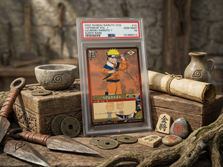 2002 Naruto Card Game Vintage Guide Slab-Z