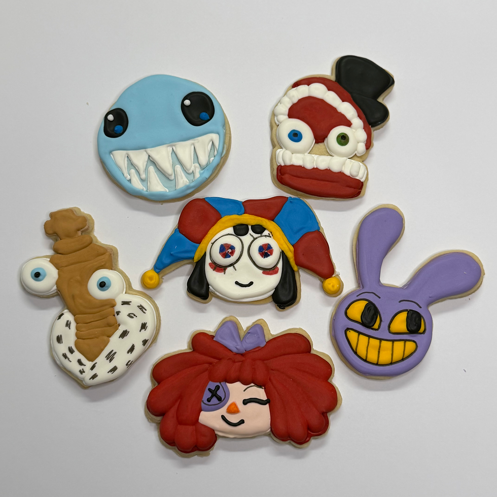 Thumbnail: The Amazing Digital Circus Sugar Cookies