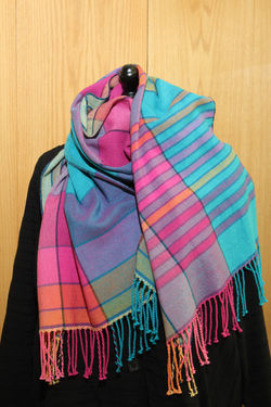 Color and Drape scarf
