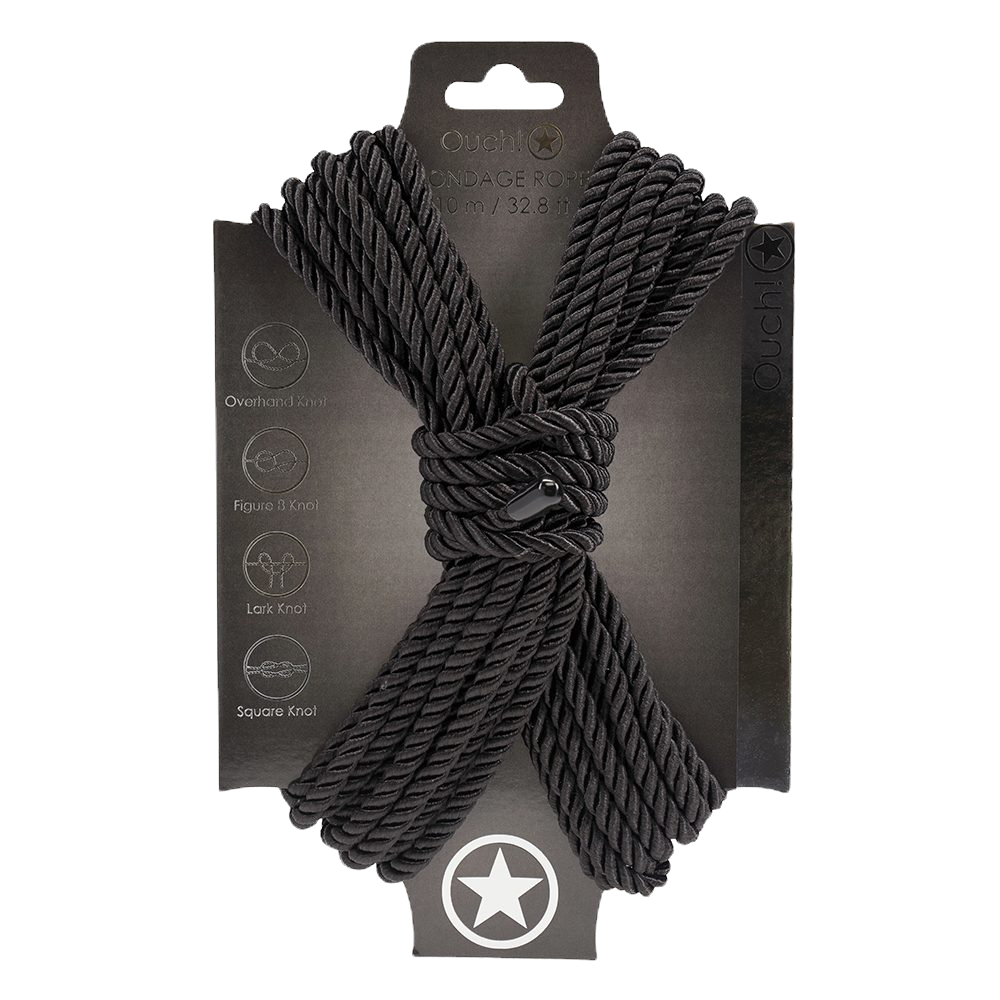 Ouch! Bondage Rope - Black