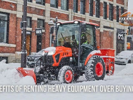 Benefits of Renting Heavy Machinery vs Buying in Brock Township