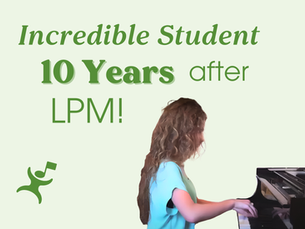 Incredible student, 10 Years after LPM!