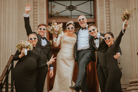 Wedding Party - Essex Wedding - Le Beau Photography