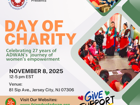 Day of Charity: ADWAN’s 27th Anniversary Gala, Nov.8th, 2025