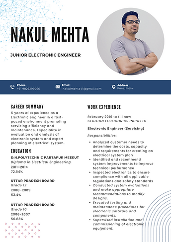 Professional CV 