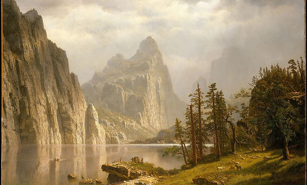 Bierstadt, Merced River Yosemite Valley,