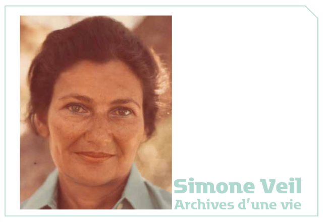 Exposition - Simone Veil, archives d'une vie