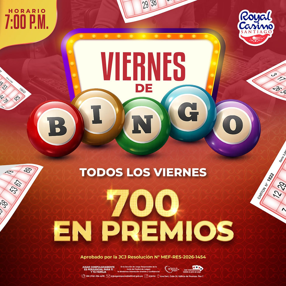 VIERNES DE BINGO
