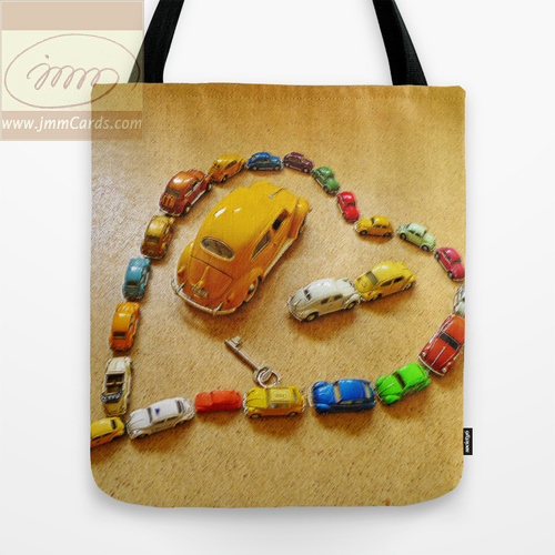 Love Bug Heart - Tote Bag