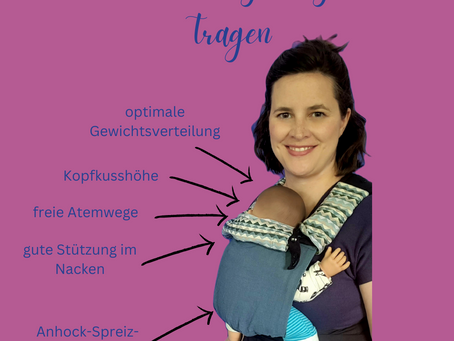 Warum eine Trageberatung sinnvoll ist, wenn es doch Youtube gibt