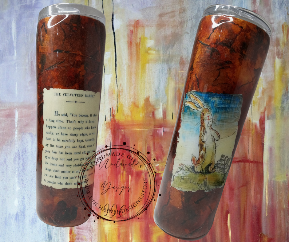 Old Leather Book Tumbler