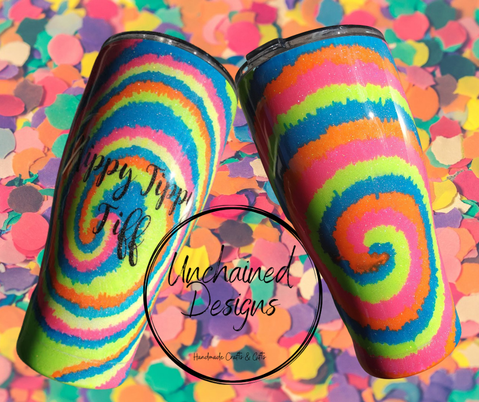 Hippy Tie Dye Tumbler