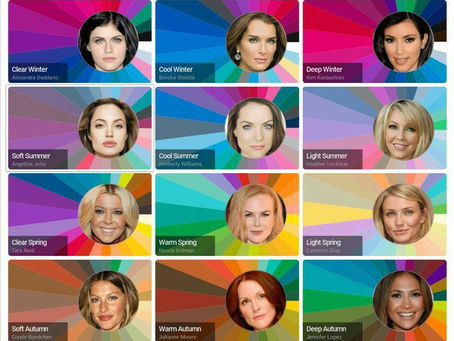 GuÃa para descubrir qué colores te hacen brillar - ColorimetrÃa