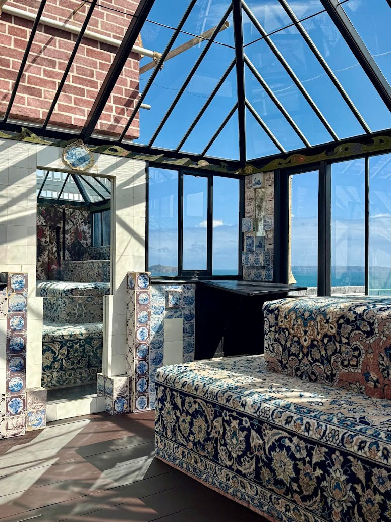 Tile at the Hauteville house