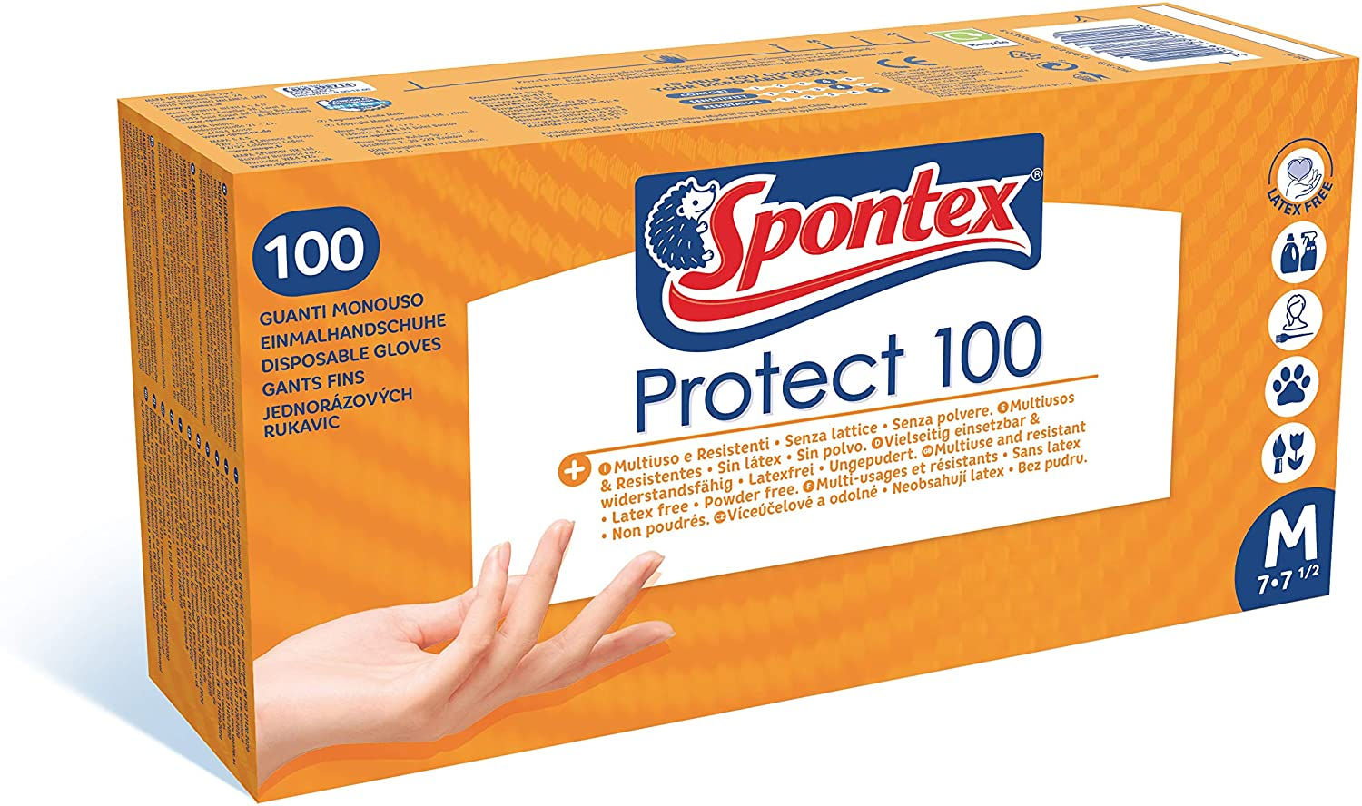 Boîte de 100 Gants Fins Jetables