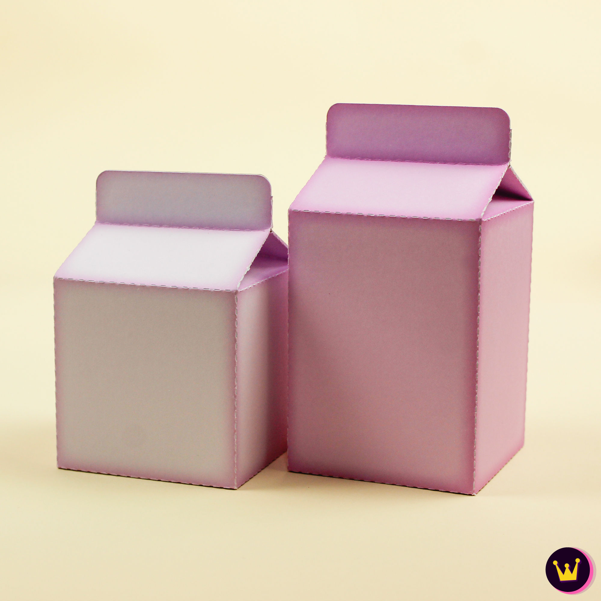 Duo milks Pomposa | Fecha com encaixe