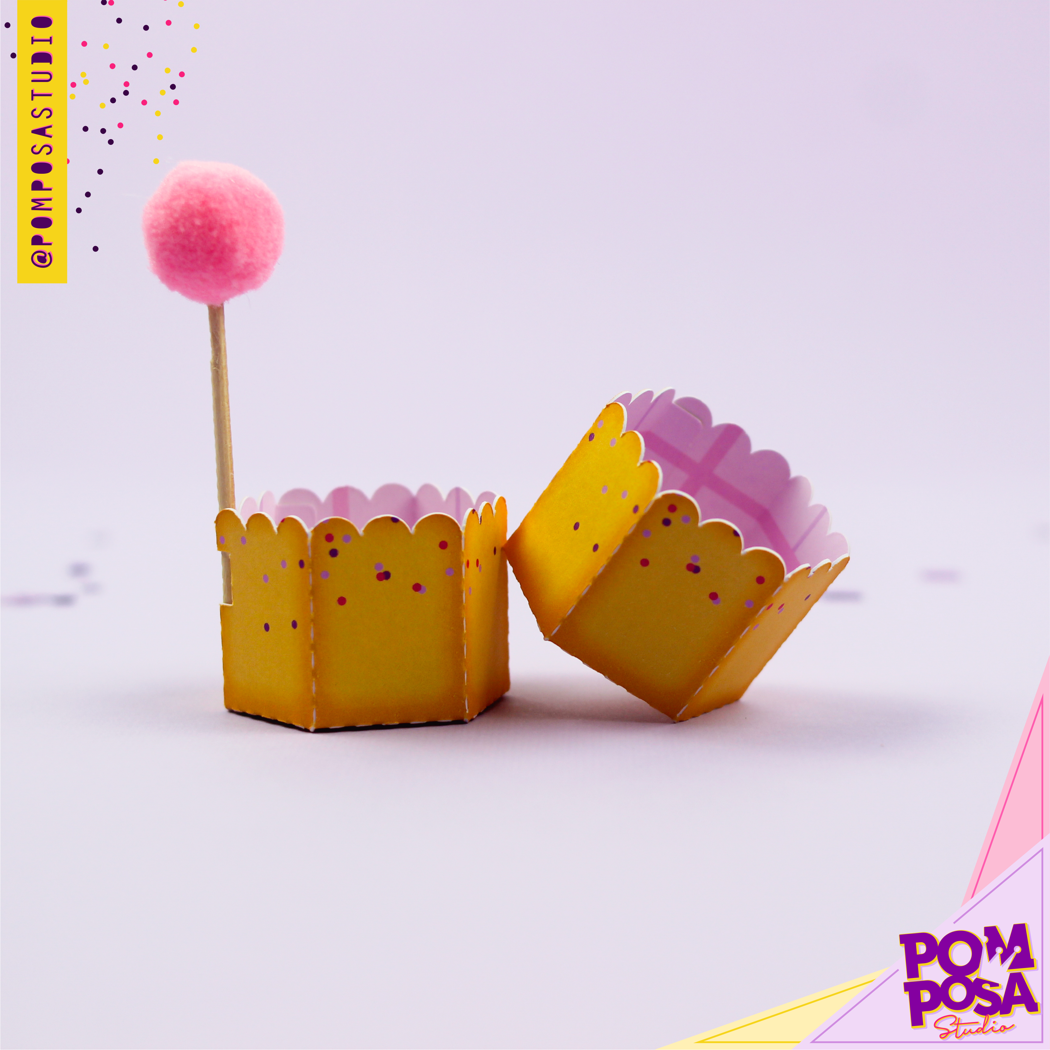 Arquivo de corte • Forminha hexa escalope