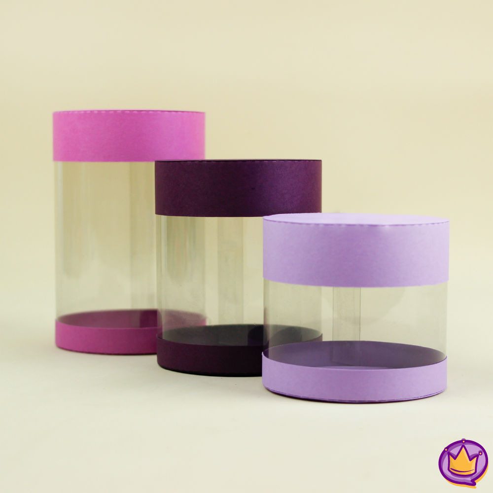 Trio redondo acetato