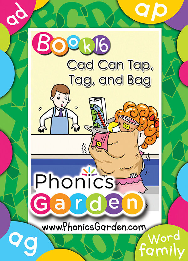 Decodable 16: Cad Can Tap, Tag, and Bag