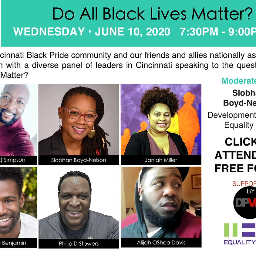 DO ALL BLACK LIVES MATTER?