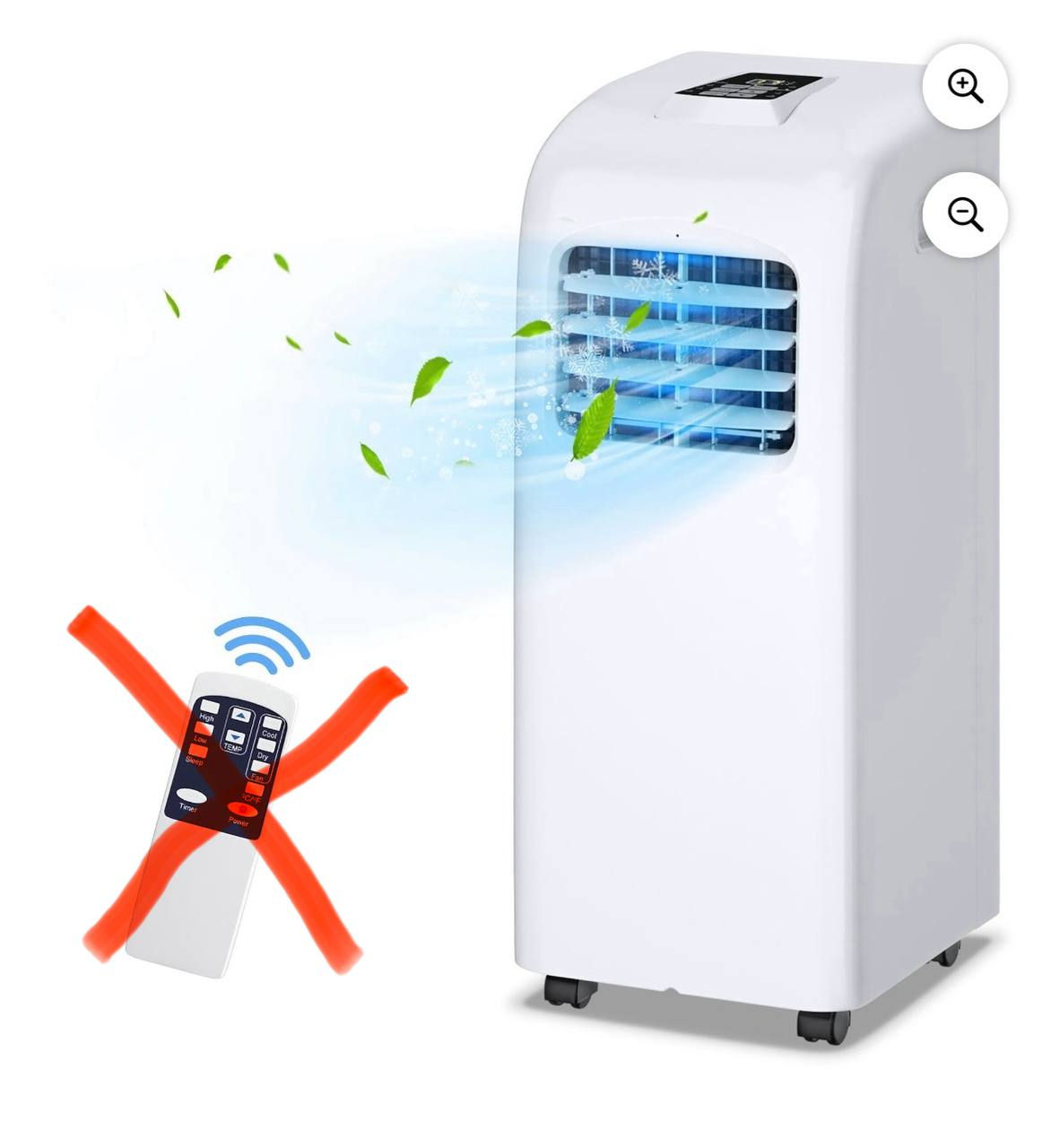 COSTWAY 8,000 BTU Portable Air Conditioner & Dehumidifier(B130)