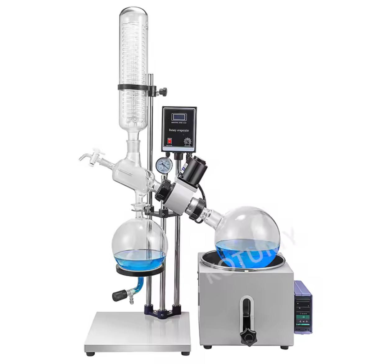 RE-201D Rotary Evaporator Lab Kit – Professional Distillation System(B128)