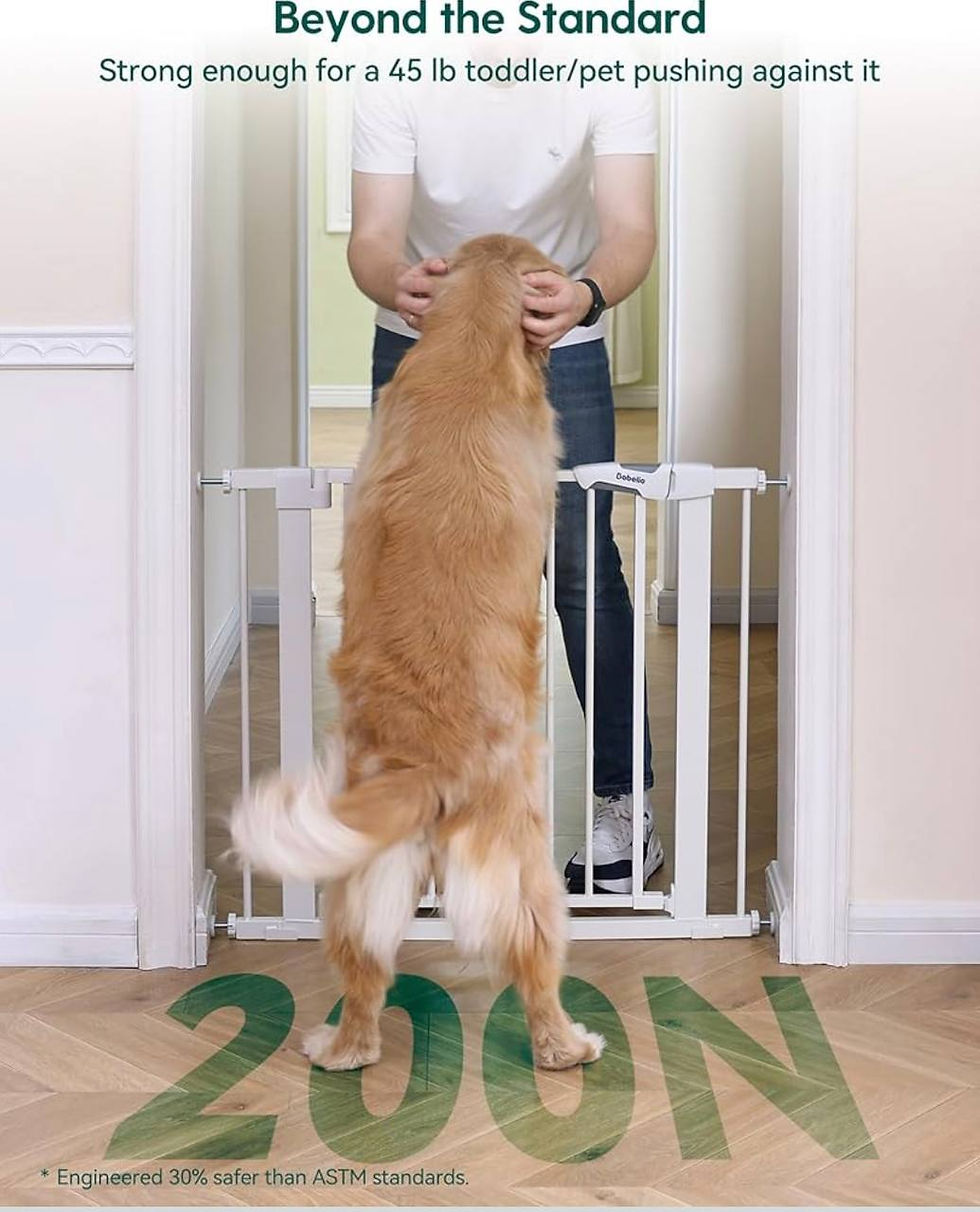 Thumbnail: Baby & Pet Safety Gate (Pressure Mounted)(C140)