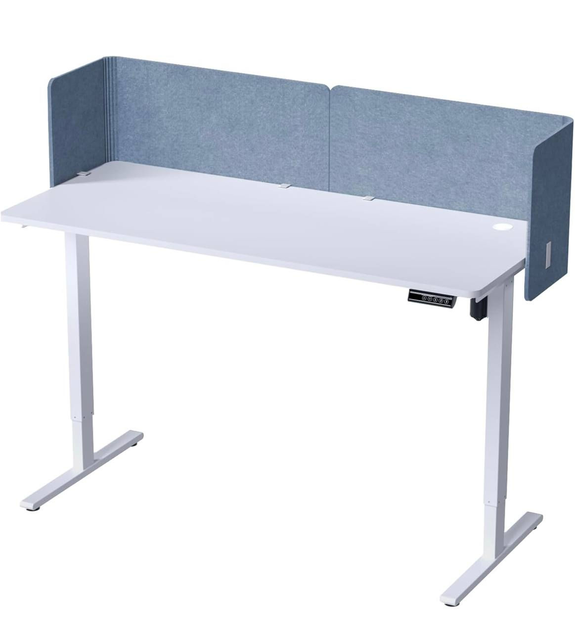 ERGO COLLECT Acoustic Desk Divider Panels (2-Pack) — Blue(A131)