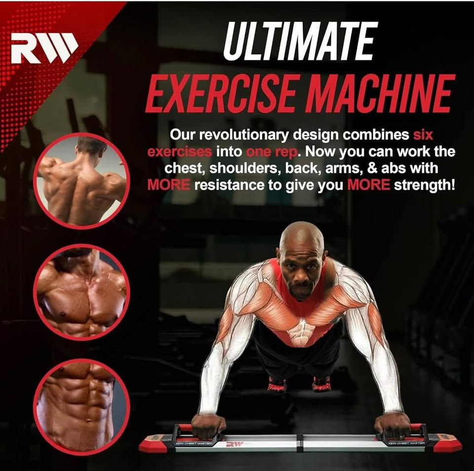 Thumbnail: Chest Master Push Up Machine | Home Gym Equipment(B29)