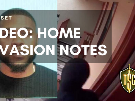 Watch: Home Invasion Entry and Criminals Flee After Shooting