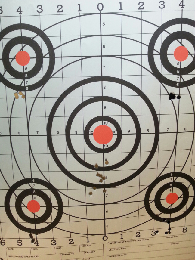 1" Grid Targets