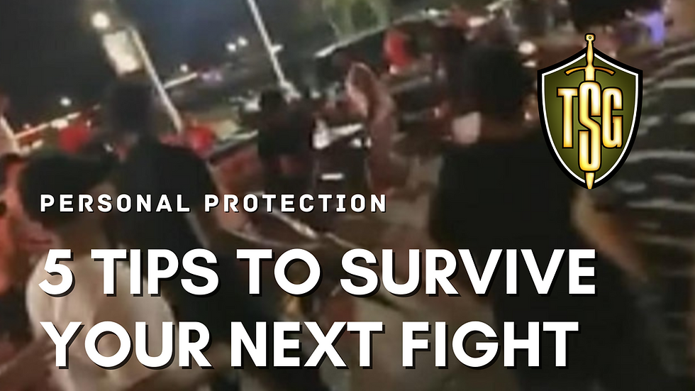 5 Tips to Survive Your Next Fight