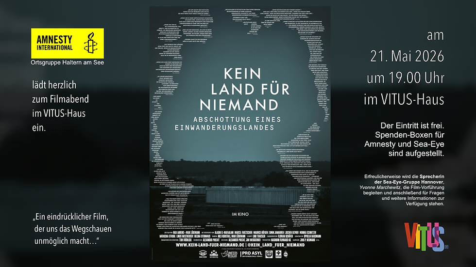 Kein Land für Nimand - Filmvorführung
