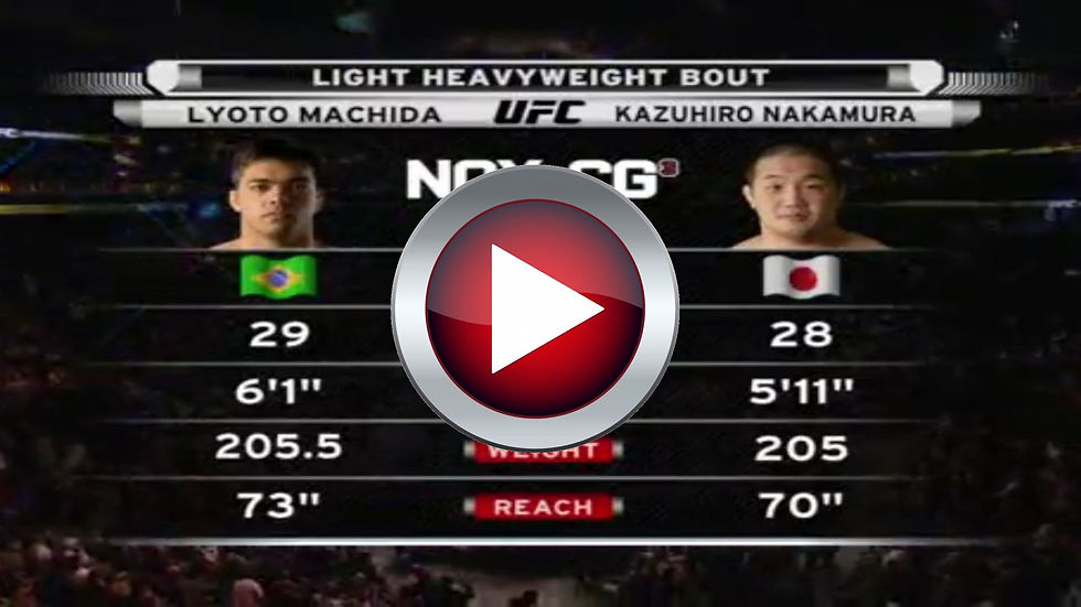Lyoto Machida vs Kazuhiro Nakamura