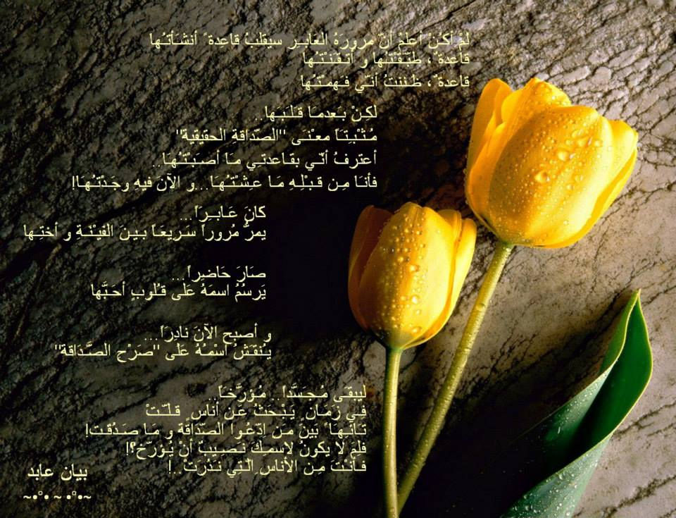 ظـَنـَنـتـُه ُ عــابــرا 