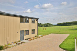 Offham Development Front Elevation with View