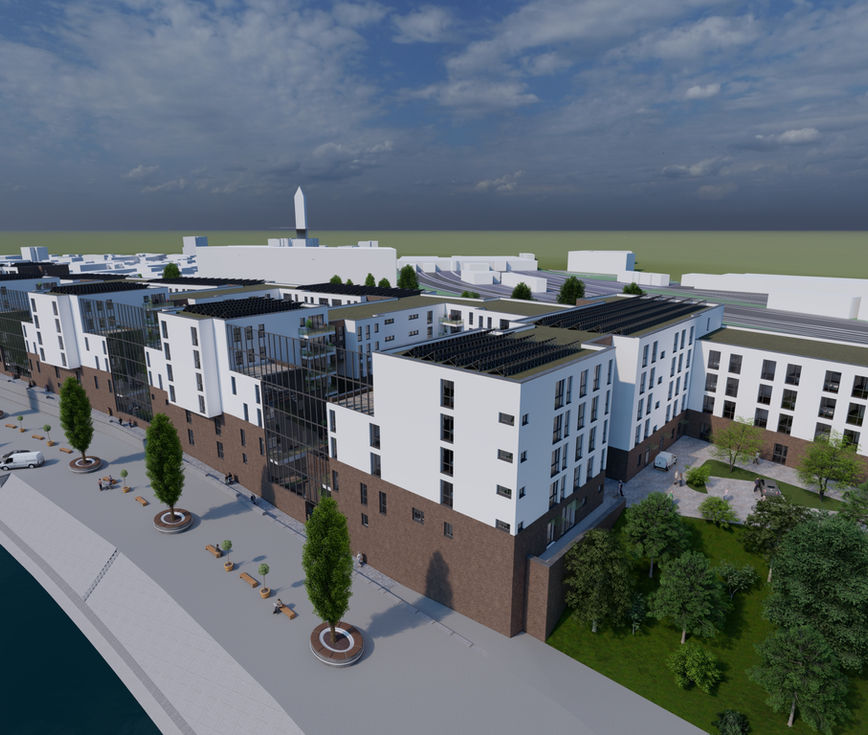 Wohnquartier „Rheintorstraße Neuss-Hafen“