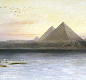 Painting of the Pyramids