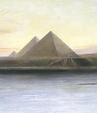 La pintura de las pirámides